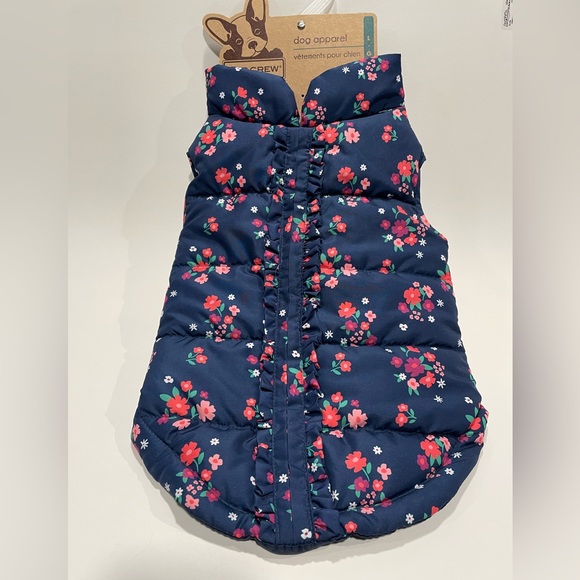 NWT Dog Floral Coat - Picture 1 of 2